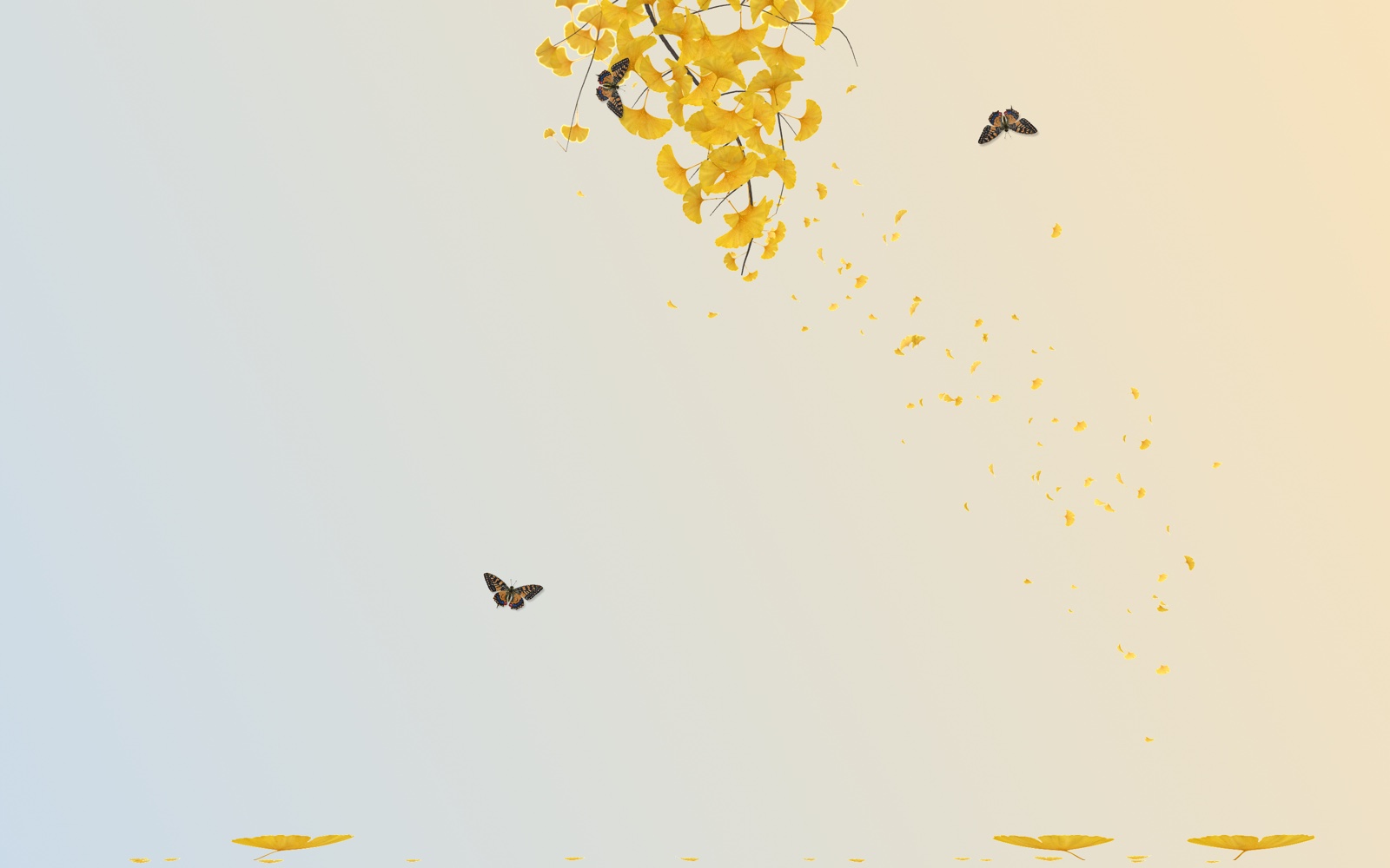 Wildlet animal companions and leaves rendered together